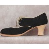 Tientos 39 A Ante Negro Semicarrete Barnizado R. Beige