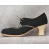 Tientos 37,5 A Ante Negro Semicarrete Barnizado R. Beige
