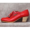 Tronío 39,5 A Leather Rojo Cubano Barnizado Adorno Coco