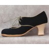 Tientos 35 A Ante Negro Semicarrete Barnizado R. Beige