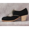 Tientos 33 A Ante Negro Cubano Barnizado R. Beige