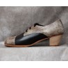 Antonio 43 A Leather Palisandro Cubano Barnizado Adornos Serpiente Beige