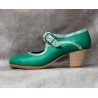 Caña 36 A Leather Esmeralda Cubano Barnizado Adorno Serpiente Verde
