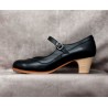 Triana 38 A Leather Negro Clásico Barnizado