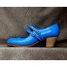 Saeta 38 A Leather Azul Eléctrico Ciubano Barnizado