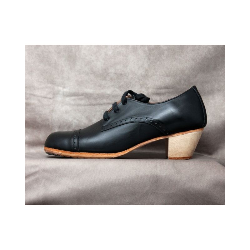 Antonio 38,5 A Leather Negro Cubano Barnizado