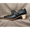 Saeta 34 A Leather Negro Clásico Barnizado