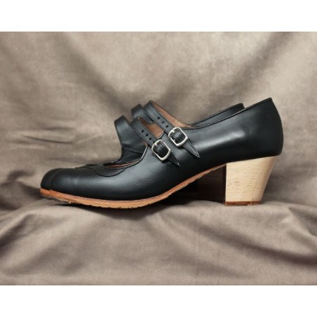 Saeta 40,5 A Piel Negro Cubano Barnizado