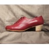 Chapín Hombre 42,5 A Leather Rojo Cubano Barnizado