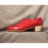 Cordobés 41 A Nubuck Rojo Cubano Barnizado Adorno Patent Leather Rojo