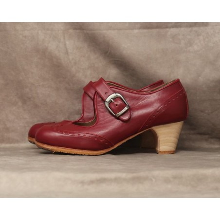 Caracol 36 A+PR Leather Rojo Clásico Barnizado