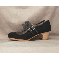Saeta 37 A Suede Negro...
