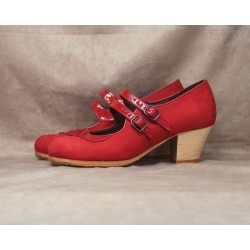 Saeta 36 AA Nubuck Rojo...