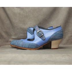 Caracol 38 A Leather Azul...