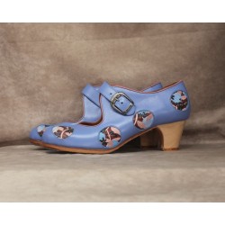 Sevilla 38 A Leather Azul...